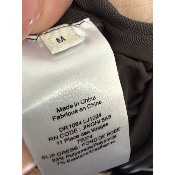 Lemaire Transparent Maxi Dress In Dark Espresso M Asymmetrical Mesh Dress Gown - Picture 13 of 14